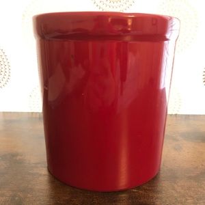 Red Utensil Holder